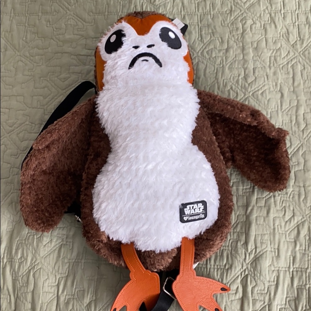 Loungefly porg backpack